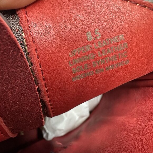 Alcala's Johnny Brown White Cow Hair Women 100% Leather Cowboy Boots Size 8.5 - Picture 9 of 12